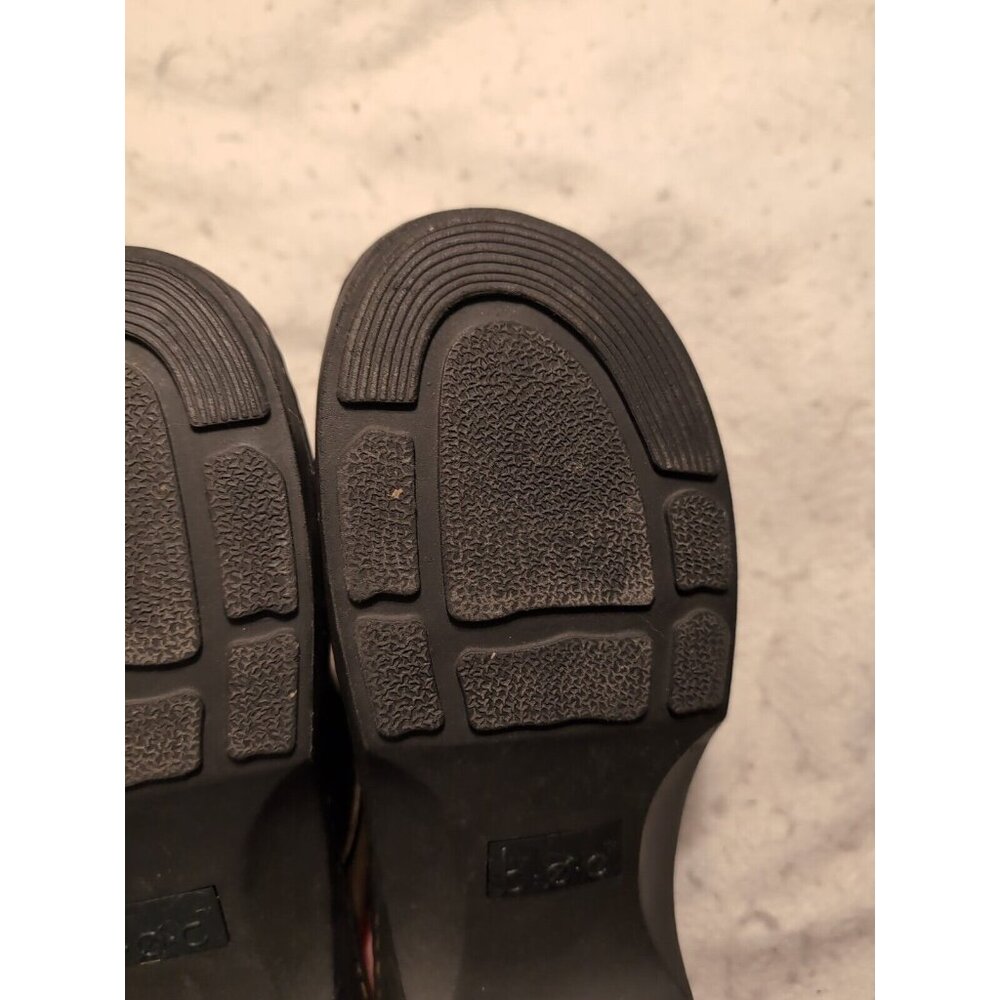Born B.O.C Brown Leather Slip On Mules Women's Size 10 - Picture 8 of 10